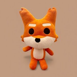 MakeShip Super Animal Royale Official Super  Fox Plush 10”